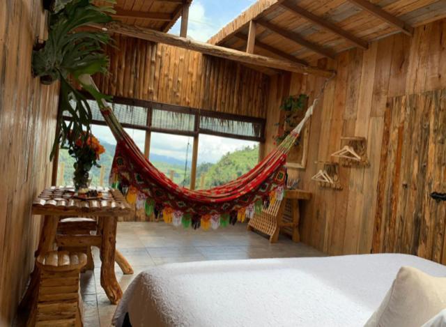Hostal La Laguna Villamaría Kültér fotó